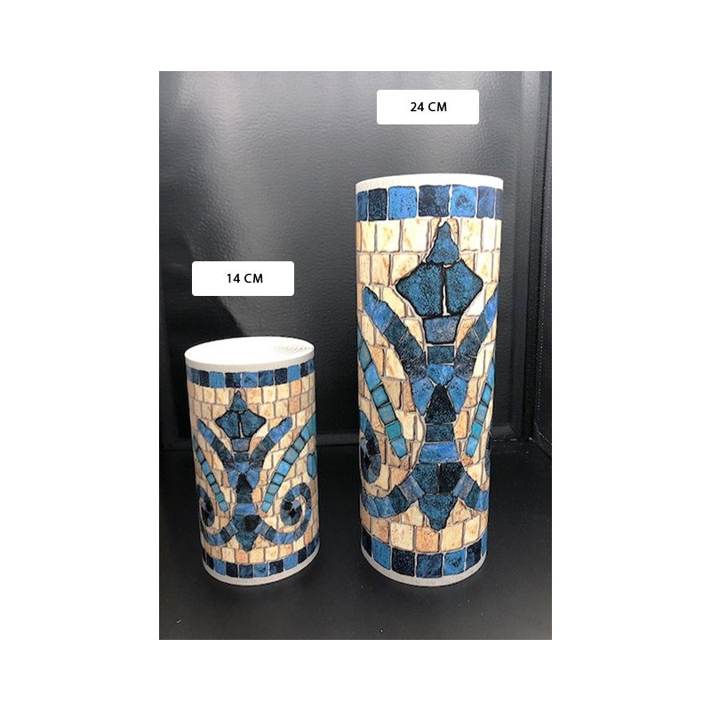 Friso de piedra azul adhesivo  - Friso para piscina