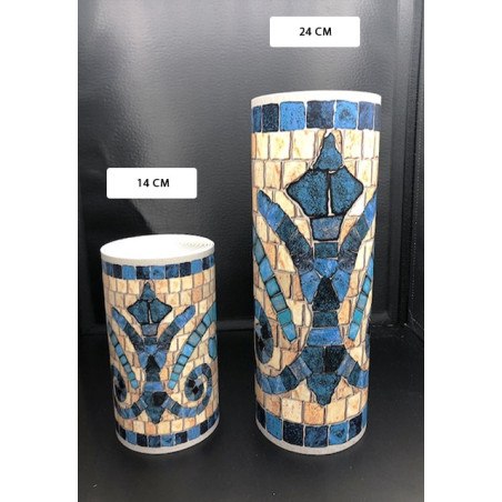 Fregio in pietra blu adesivo - Fregio per piscine