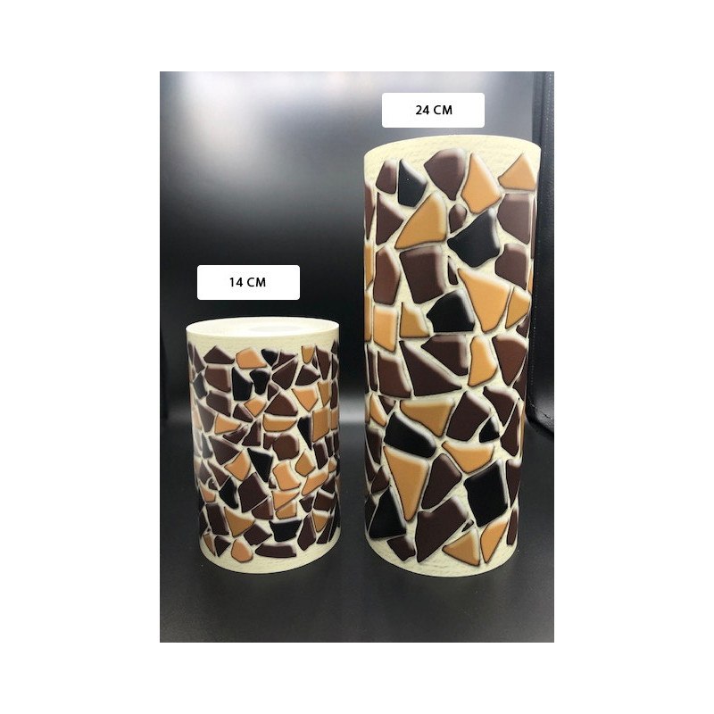 Adhesive Pool Border Caramel  - swimming pool frieze