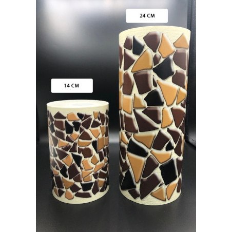 Adhesive Pool Border Caramel  - swimming pool frieze