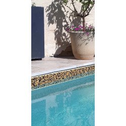 View larger Adhesive Pool Border Caramel 2