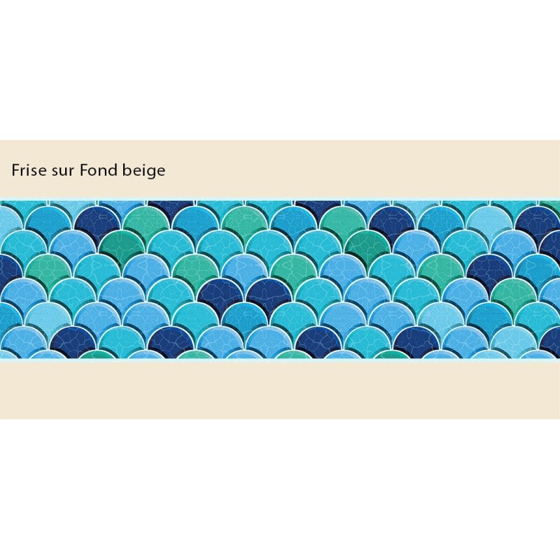 Fregio Boreale adesivo - Fregio per piscine