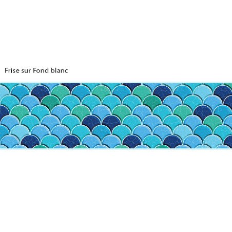 Friso Boreal adhesivo  - Friso para piscina