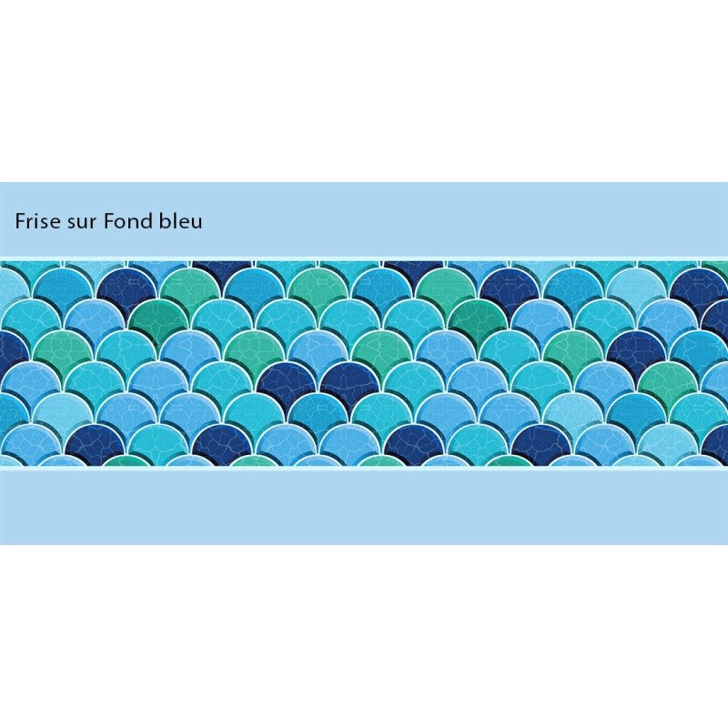 Friso Boreal adhesivo  - Friso para piscina