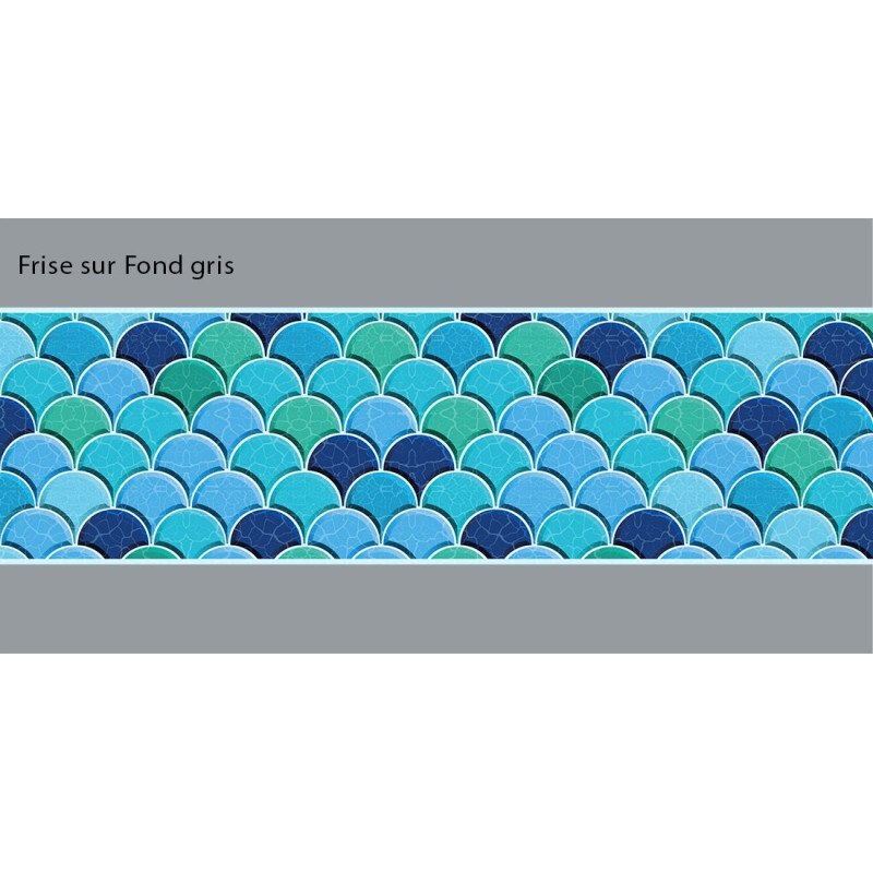 Friso Boreal adhesivo  - Friso para piscina