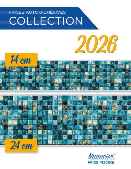 Friso Lagoon adhesivo  - Friso para piscina