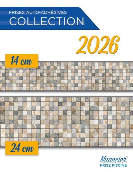 Friso Terra Nova adhesivo  - Friso para piscina