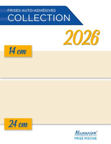 Friso Sable adhesivo  - Friso para piscina