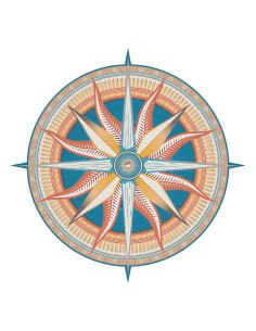 Delfín azul - Decoración para piscina