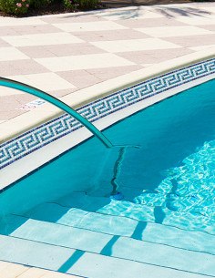 Adhesive Pool Border Poseidon  - swimming pool frieze 2
