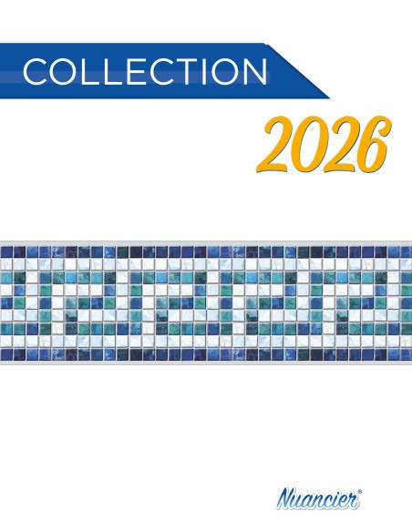 Adhesive Pool Border Poseidon  - swimming pool frieze