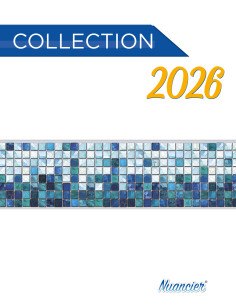 Adhesive Pool Border Summertide  - swimming pool frieze