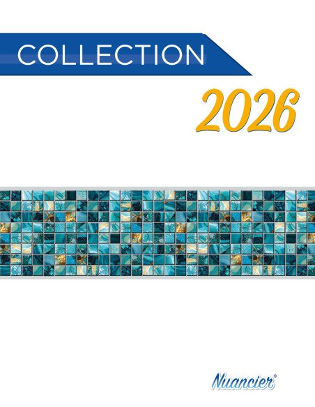 Adhesive Pool Border Lagoon - swimming pool frieze