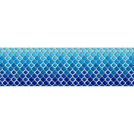 Frise Cristal Bleu adhésive