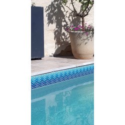 Frise Cristal Bleu adhésive 2