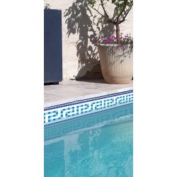 Adhesive Pool Border Blue Odyssey 2