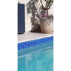 Adhesive Pool Border Sapphire 2