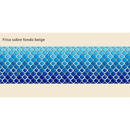 Frise Cristal Bleu adhésive