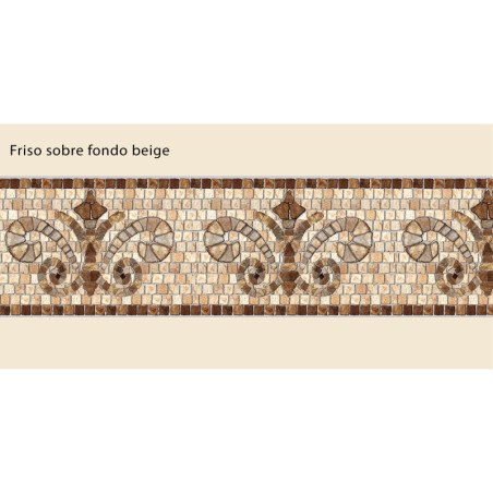 Adhesive Pool Border Stone Beige