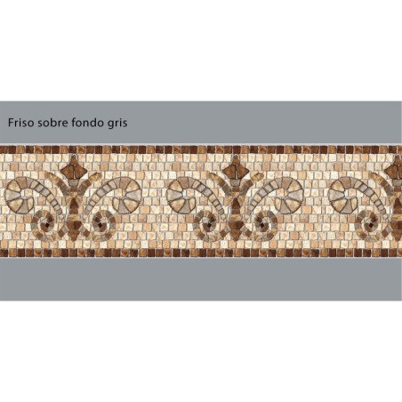 Adhesive Pool Border Stone Beige