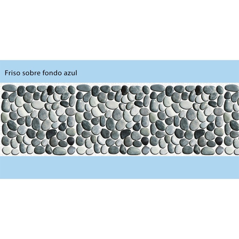 Adhesive Pool Border White Shingle