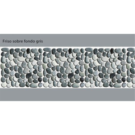 Adhesive Pool Border White Shingle