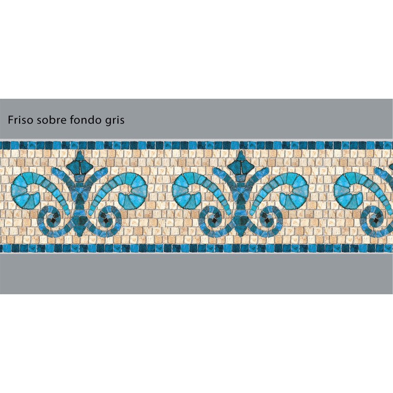 Frise en pierre blue Autocollante