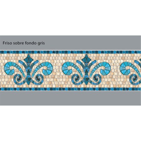 Frise en pierre blue Autocollante