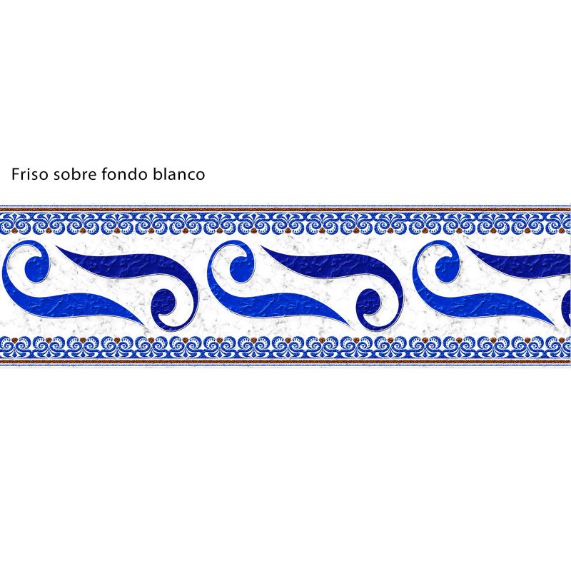 Fregio Alessandria adesivo