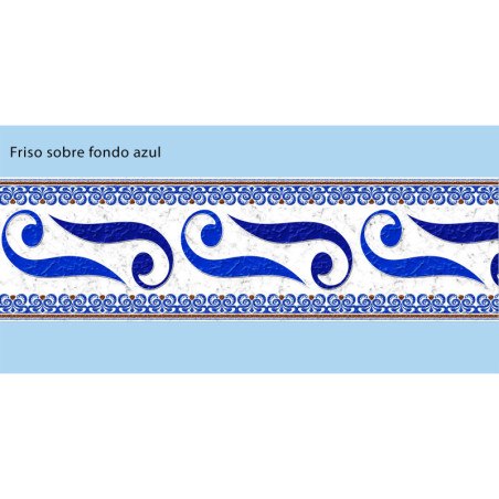 Fregio Alessandria adesivo