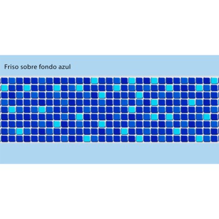 Adhesive Pool Border Sapphire